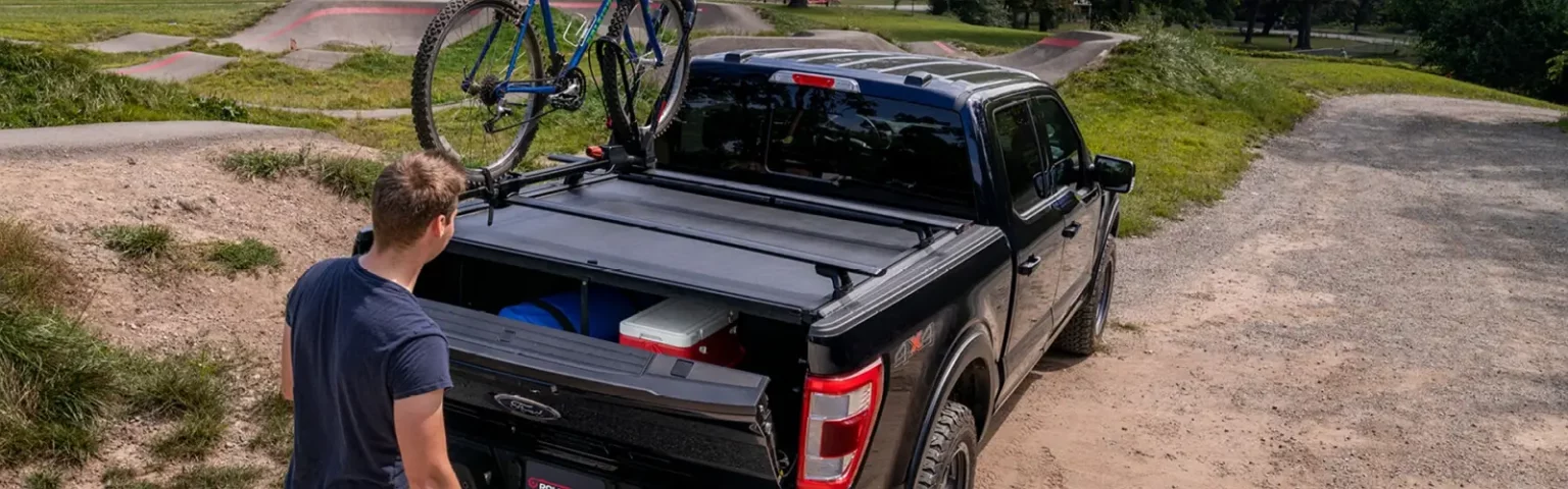 Home roll-n-lock bed cover
